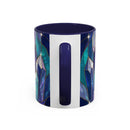 Crystal Wolf Stained Glass Style Mug
