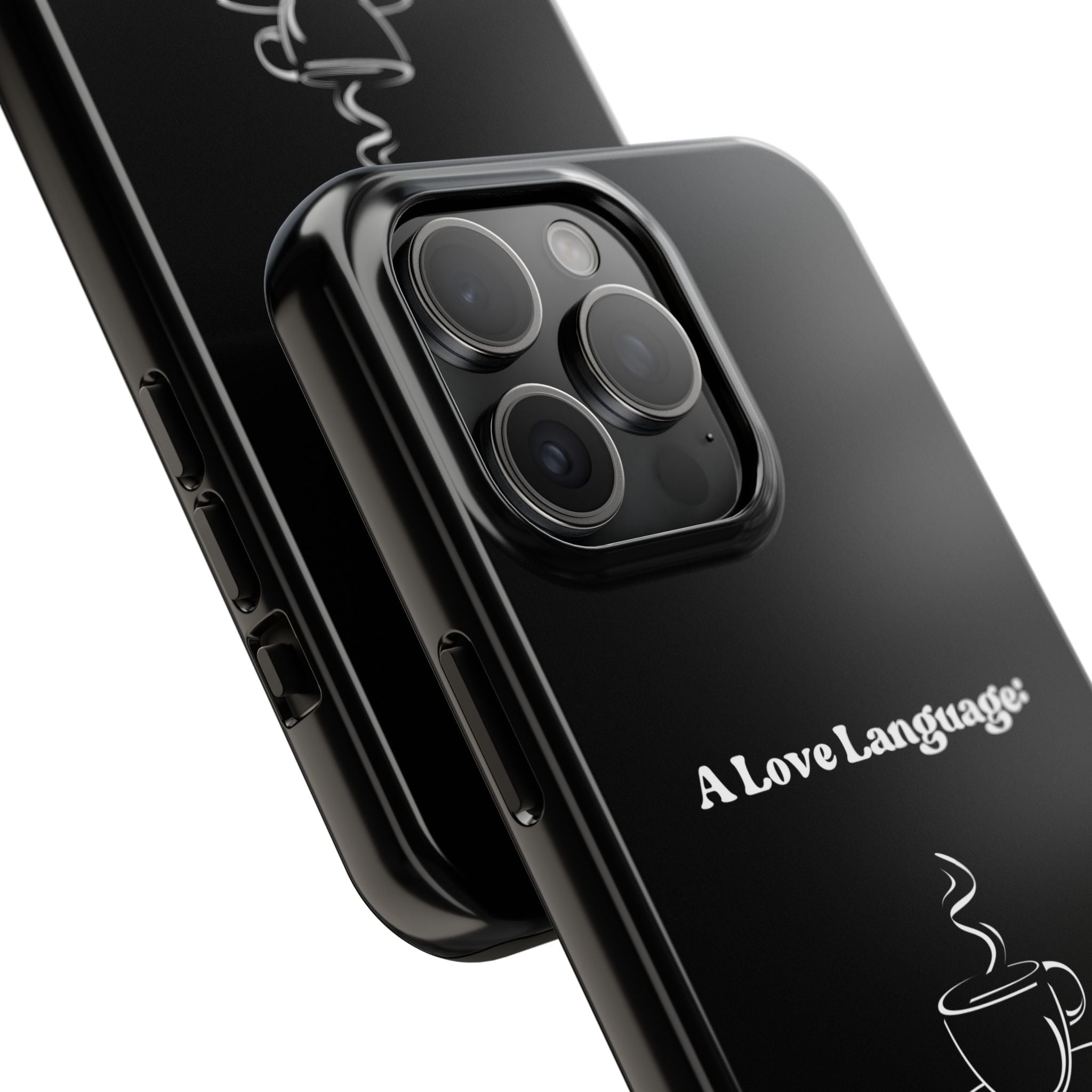 A Love Language Black Phone Case