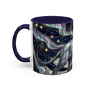 Celestial Lion Stained Glass Style Mug