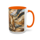 Regal Bulldog Stained Glass Style Mug