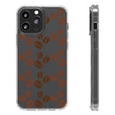 Coffee Beans Clear Phone Case
