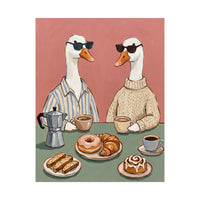 Goose Coffee Date Poster