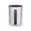 Aurora Peacock Stained Glass Style Mug