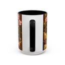 Sakura Lion Stained Glass Style Mug