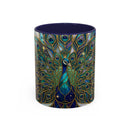 Peacock Stained Glass Mug