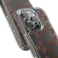 Coffee Beans Clear Phone Case