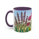 Wildflower Stained Glass Mug