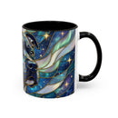 Celestial Staffy Stained Glass Style Mug