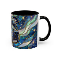 Celestial Staffy Stained Glass Style Mug