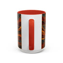 Thunder Tiger Stained Glass Style Mug