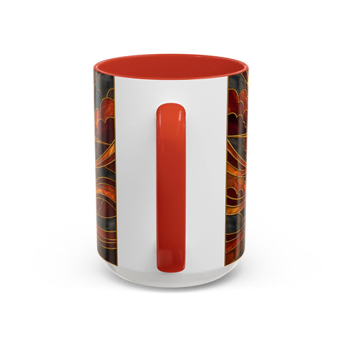 Thunder Tiger Stained Glass Style Mug