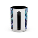 Aurora Husky Stained Glass Style Mug