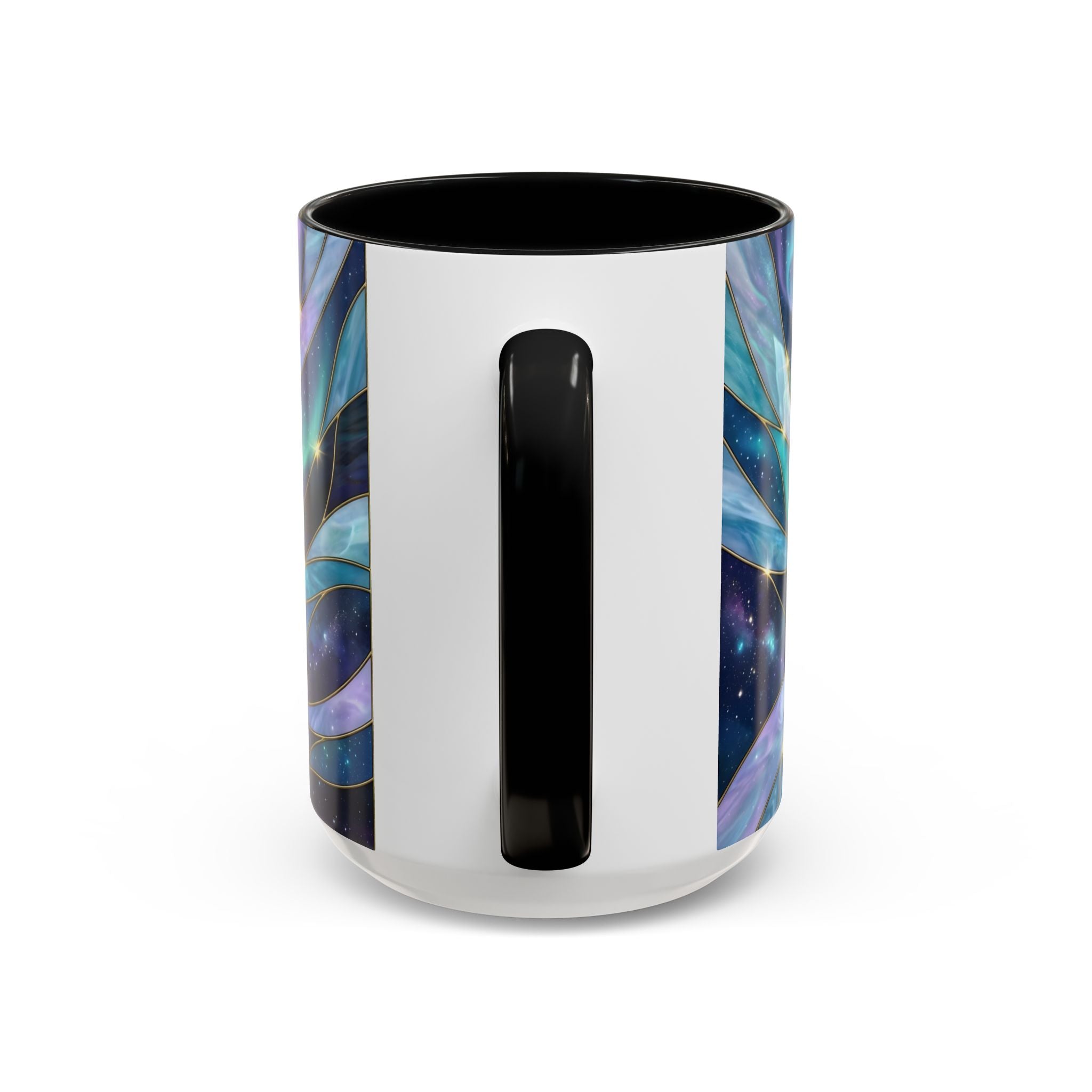 Aurora Husky Stained Glass Style Mug