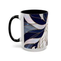 Faithful Friend Great Pyrenees Stained Glass Style Mug