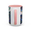 Celestial Staffy Stained Glass Style Mug