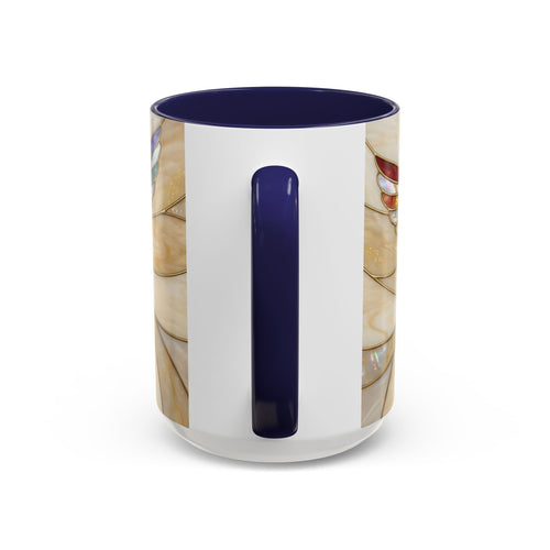 Harmony Hummingbird Stained Glass Style Mug