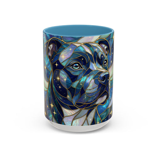 Celestial Staffy Stained Glass Style Mug