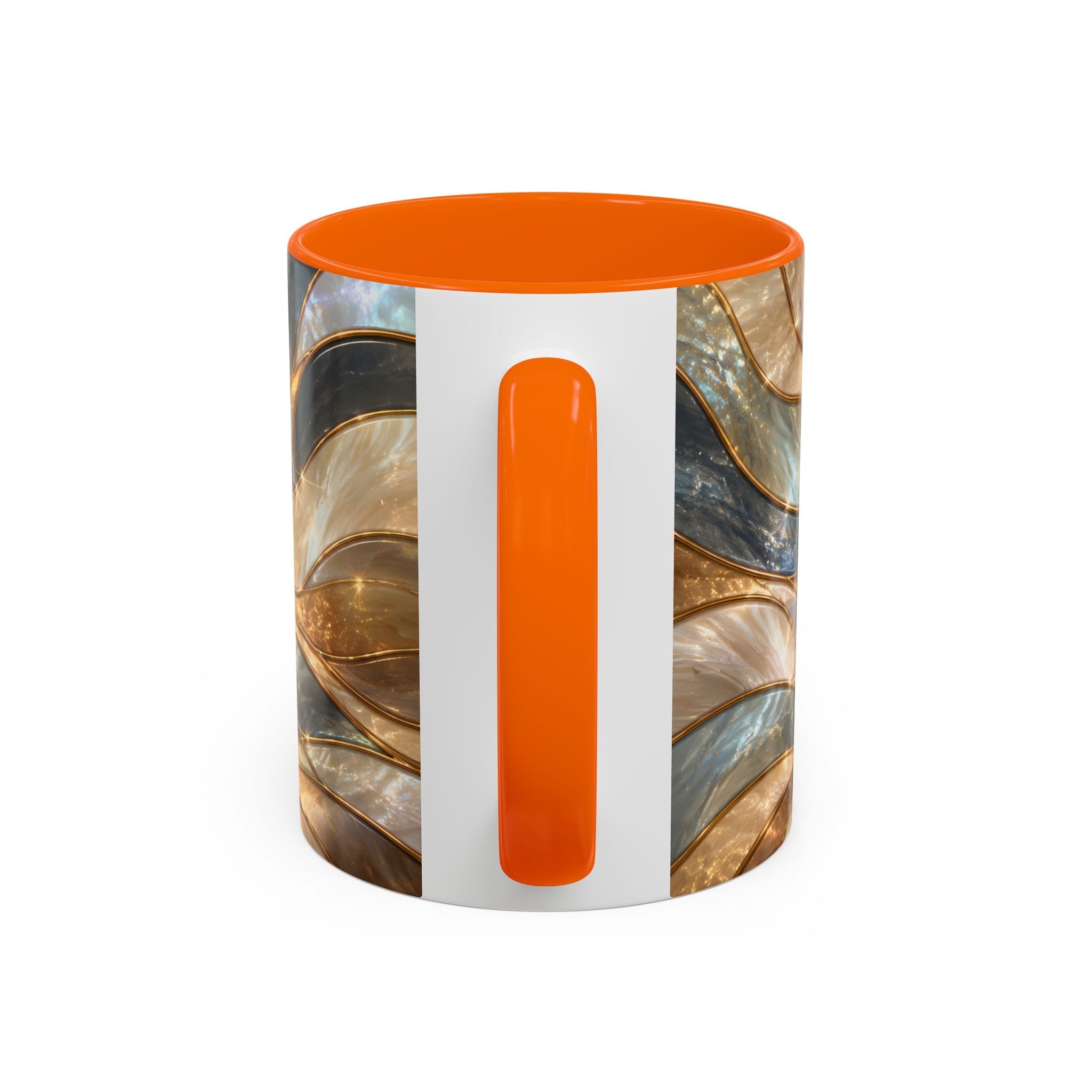 Regal Bulldog Stained Glass Style Mug