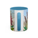 Wildflower Stained Glass Mug