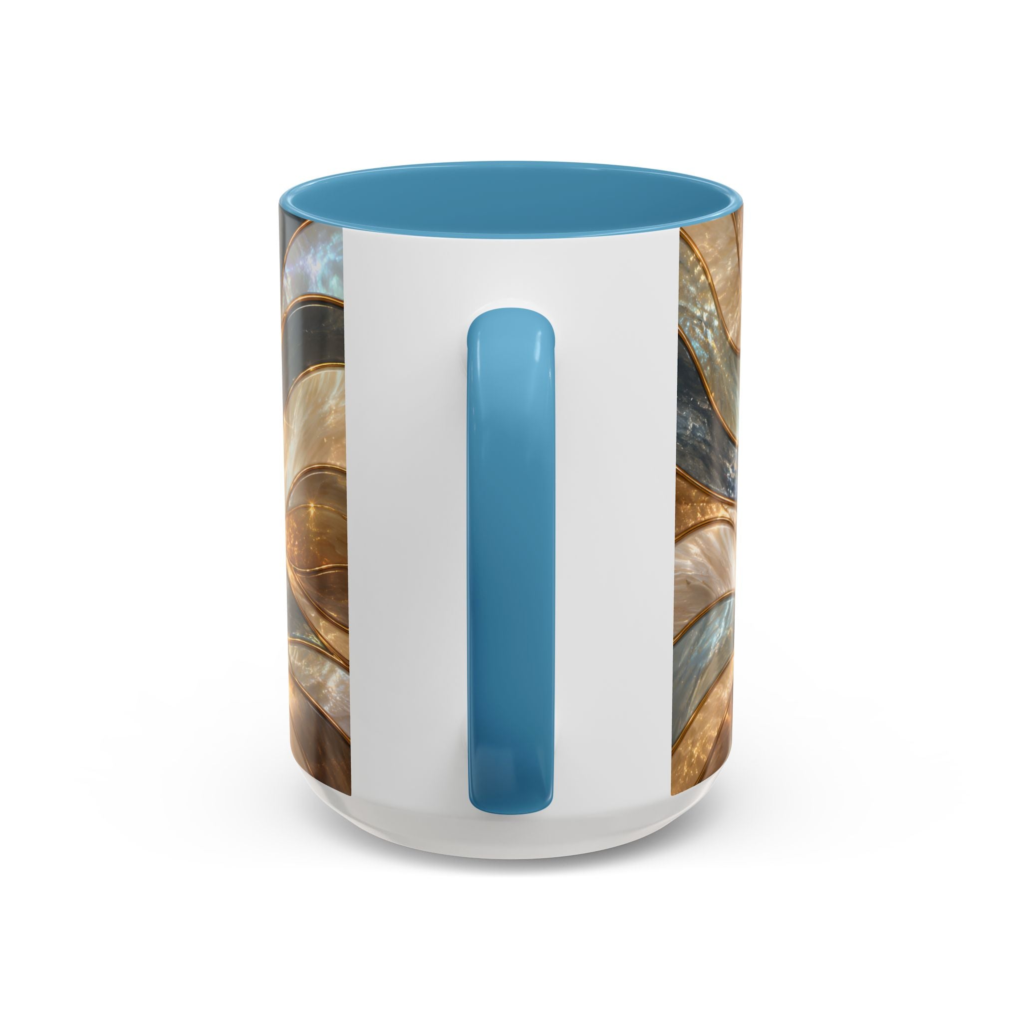 Regal Bulldog Stained Glass Style Mug
