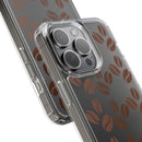 Coffee Beans Clear Phone Case
