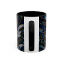 Moonlit Howl Wolf Stained Glass Style Mug