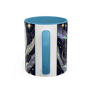 Celestial Lion Stained Glass Style Mug