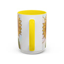 Sunflower Stained Glass Mug