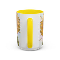 Sunflower Stained Glass Mug