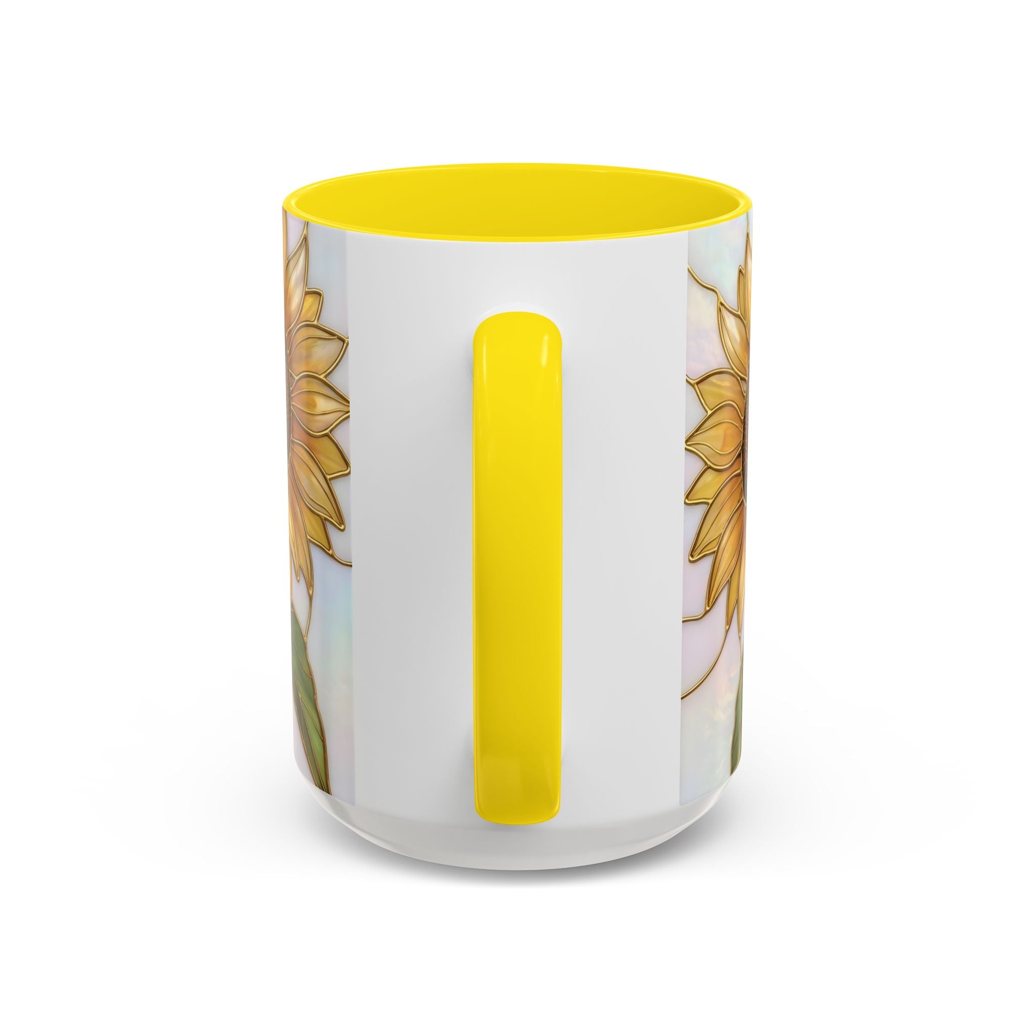 Sunflower Stained Glass Mug