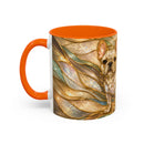 Golden Glow French Bulldog Stained Glass Style Mug