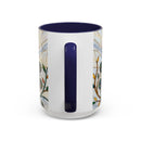 Classic Peacock Stained Glass Style Mug