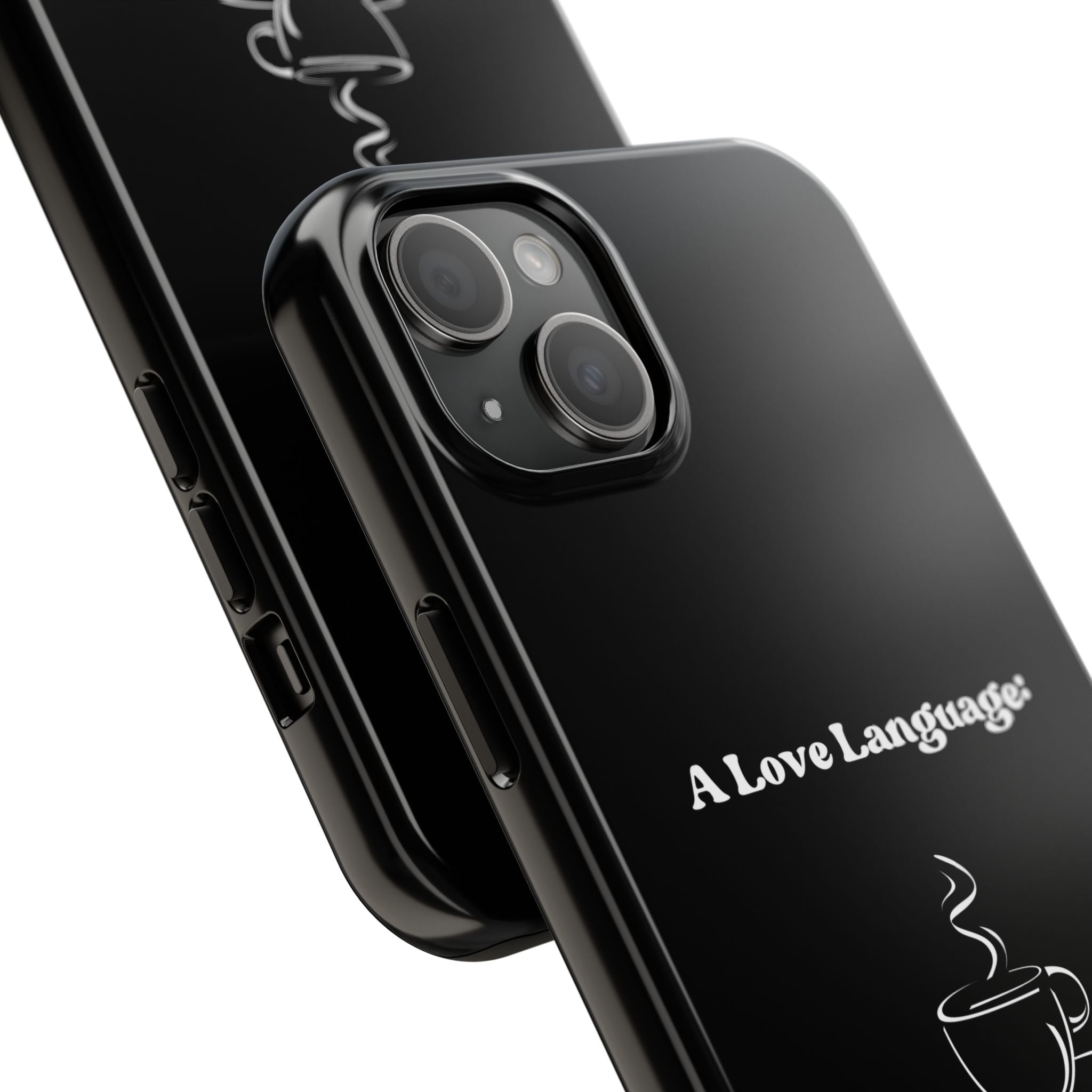 A Love Language Black Phone Case