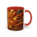 Thunder Tiger Stained Glass Style Mug
