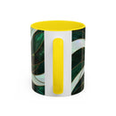 Jade Wolf Stained Glass Style Mug
