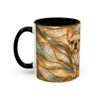 Golden Glow French Bulldog Stained Glass Style Mug