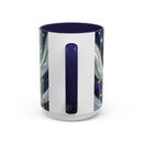 Aurora Glow Staffy Stained Glass Style Mug