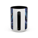 Aurora Howl Wolf Stained Glass Style Mug
