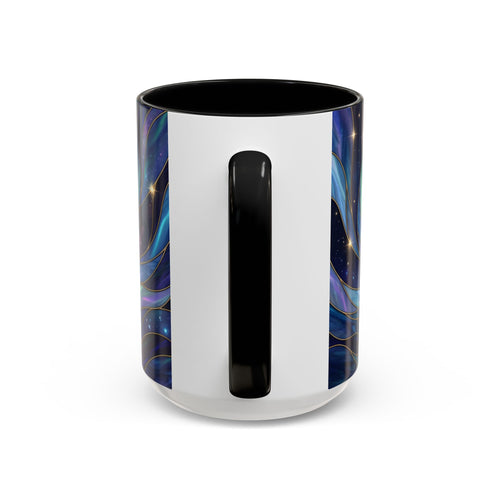 Aurora Howl Wolf Stained Glass Style Mug
