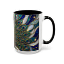 Peacock Stained Glass Mug