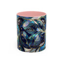 Celestial Staffy Stained Glass Style Mug