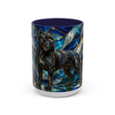 Celestial Cane Corso Stained Glass Style Mug