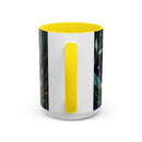 Teal Green Stained Glass Style Mug