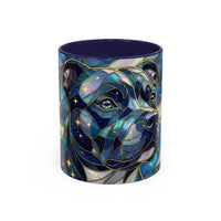 Celestial Staffy Stained Glass Style Mug