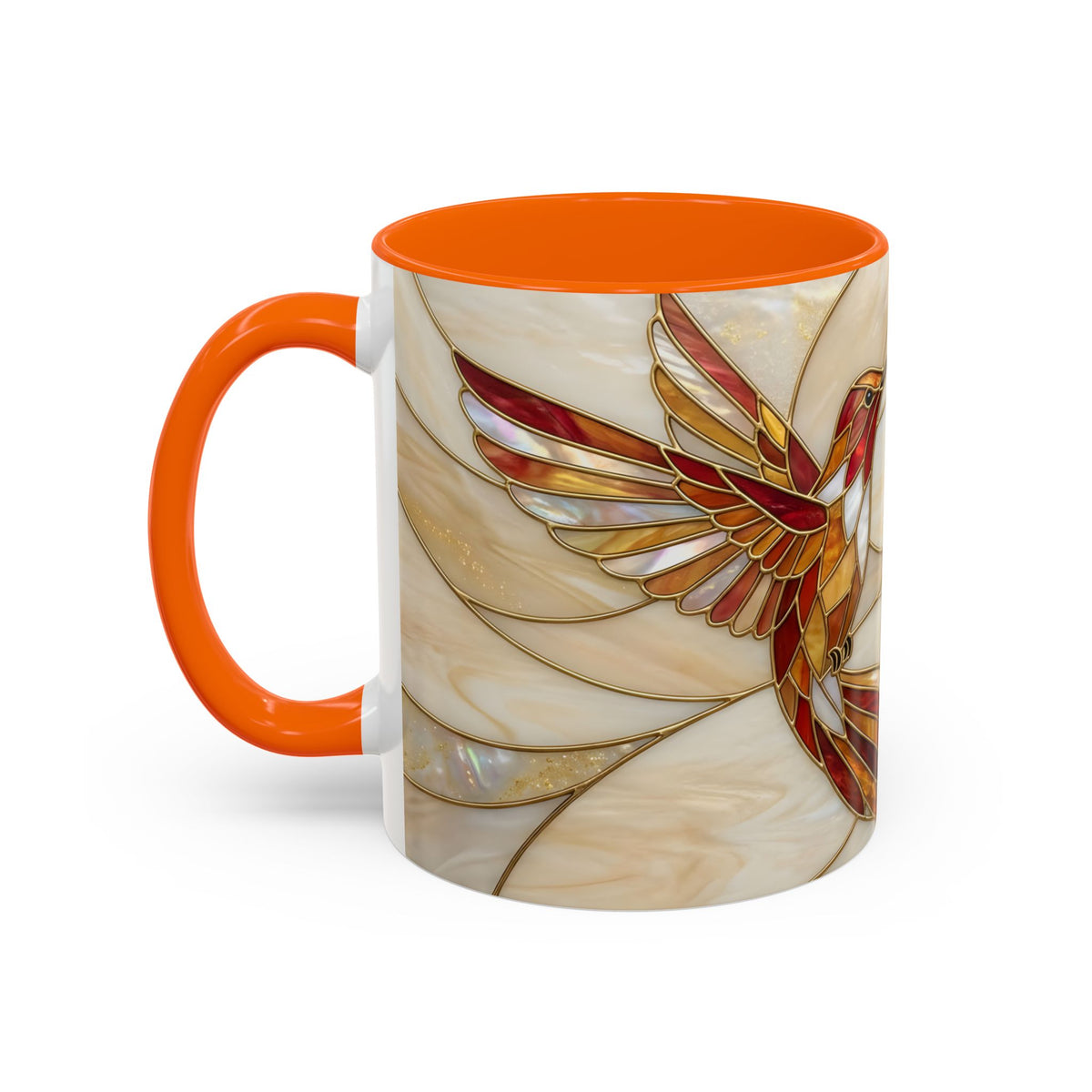 Harmony Hummingbird Stained Glass Style Mug