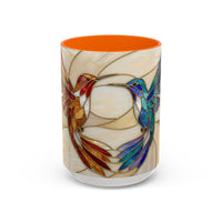 Harmony Hummingbird Stained Glass Style Mug