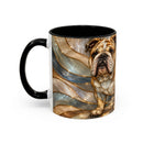 Regal Bulldog Stained Glass Style Mug
