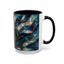 Celestial Cane Corso Stained Glass Style Mug