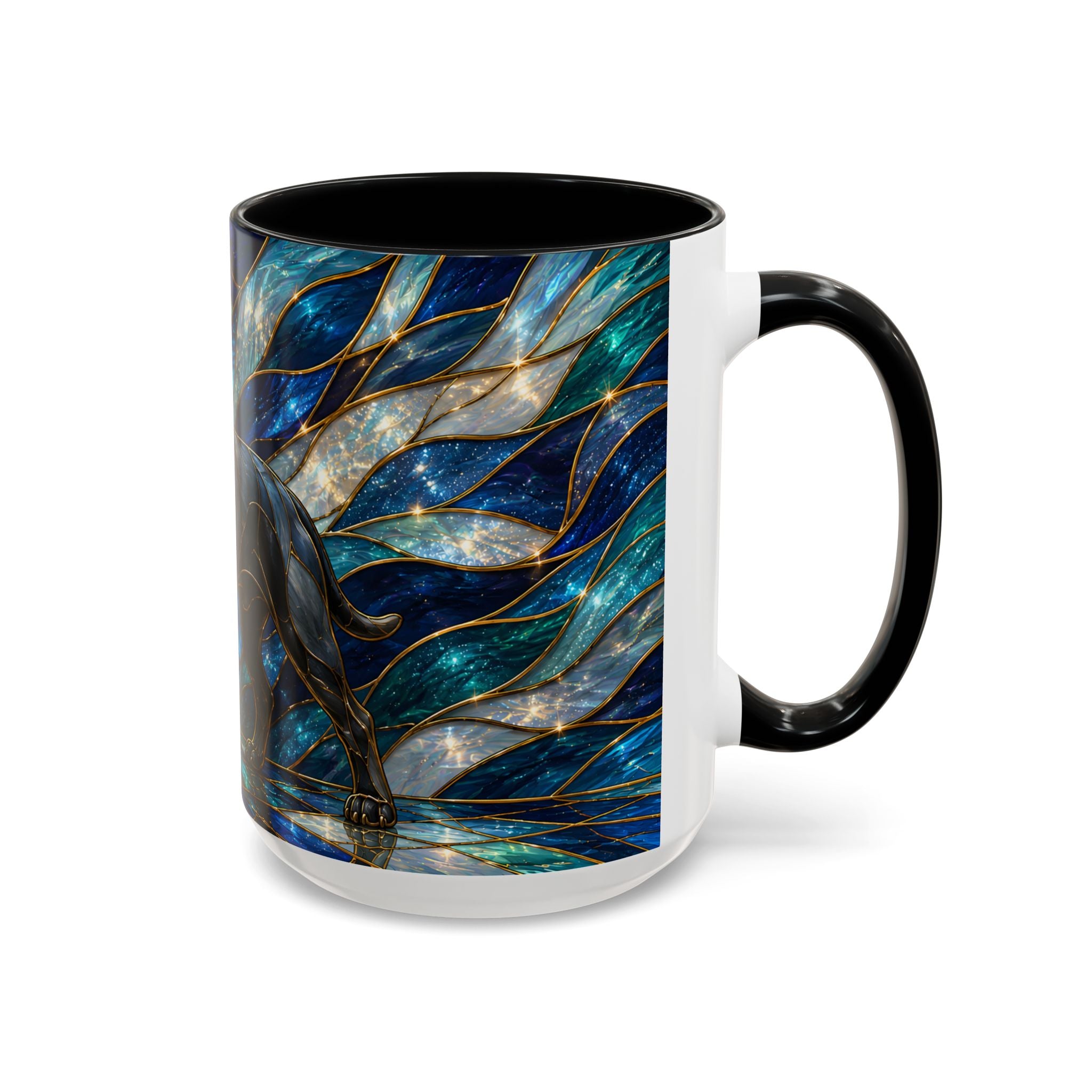 Celestial Cane Corso Stained Glass Style Mug