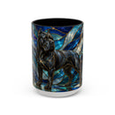 Celestial Cane Corso Stained Glass Style Mug